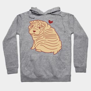 Sharpei Puppy Hoodie